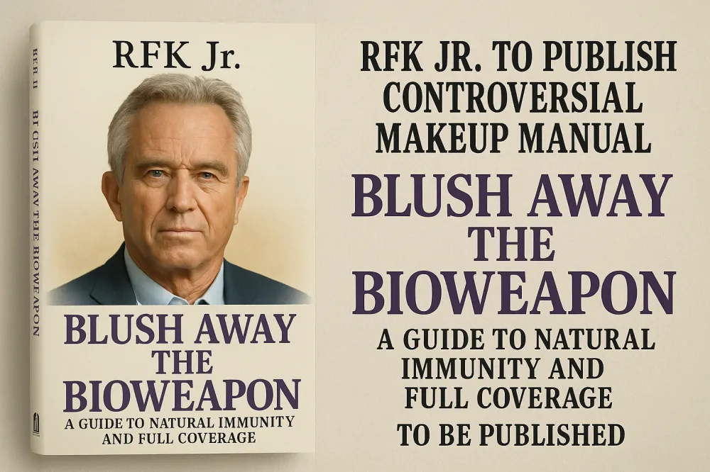 RFK Jr. Publishes “Blush Away the Bioweapon” from Inside HHS Office