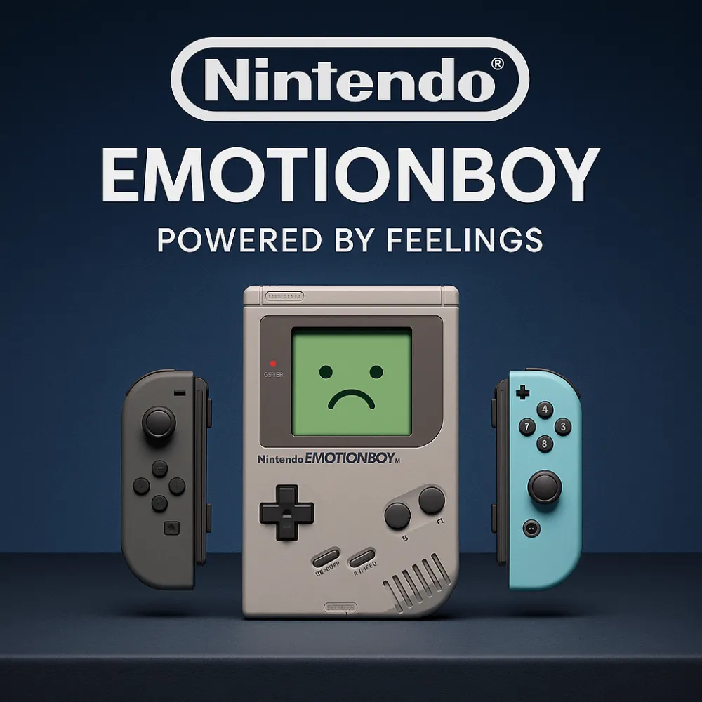 Nintendo Announces New Console That Only Works When You're Sad