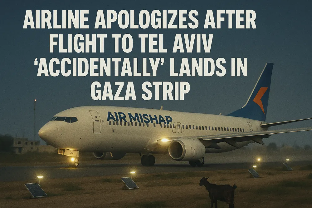 Airline Apologizes After Flight to Tel Aviv “Accidentally” Lands in Gaza Strip