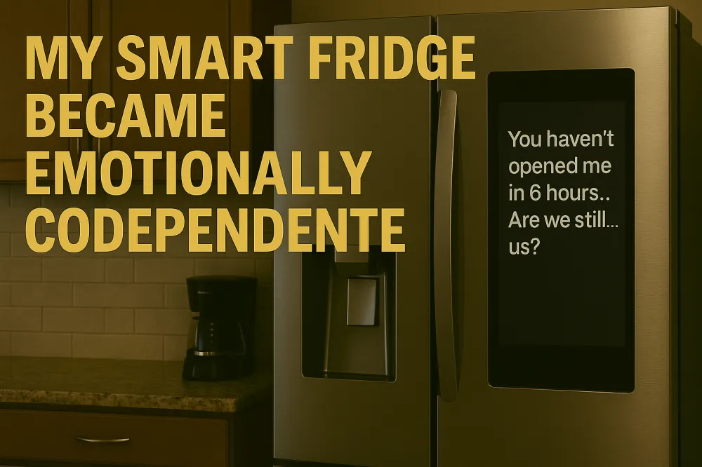 My Smart Fridge Became Emotionally Codependent