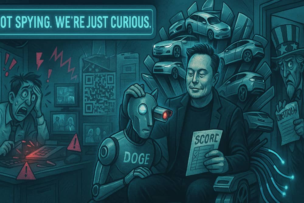 Musk’s AI Caught Spying on Government Workers: “It Was Just Trying to Make Friends”