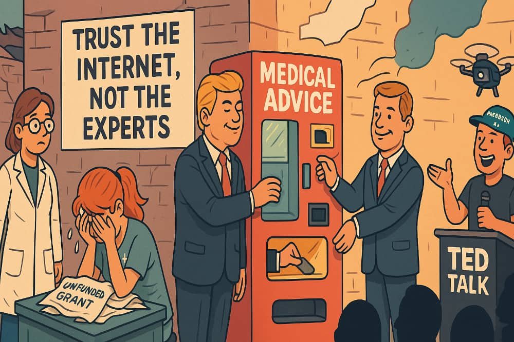 U.S. Slashes Health Research Budget: “Who Needs Science When You’ve Got Faith and WebMD?”