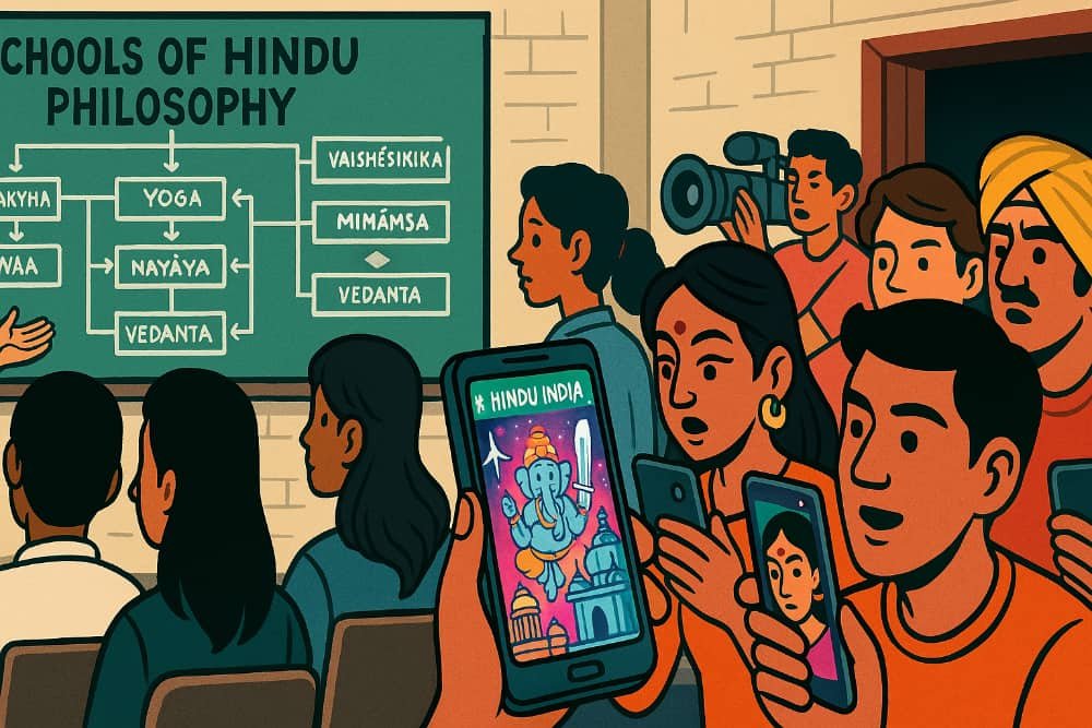University of Houston Student Outraged Hinduism Isn’t Taught Like His Aunt’s WhatsApp Forwards