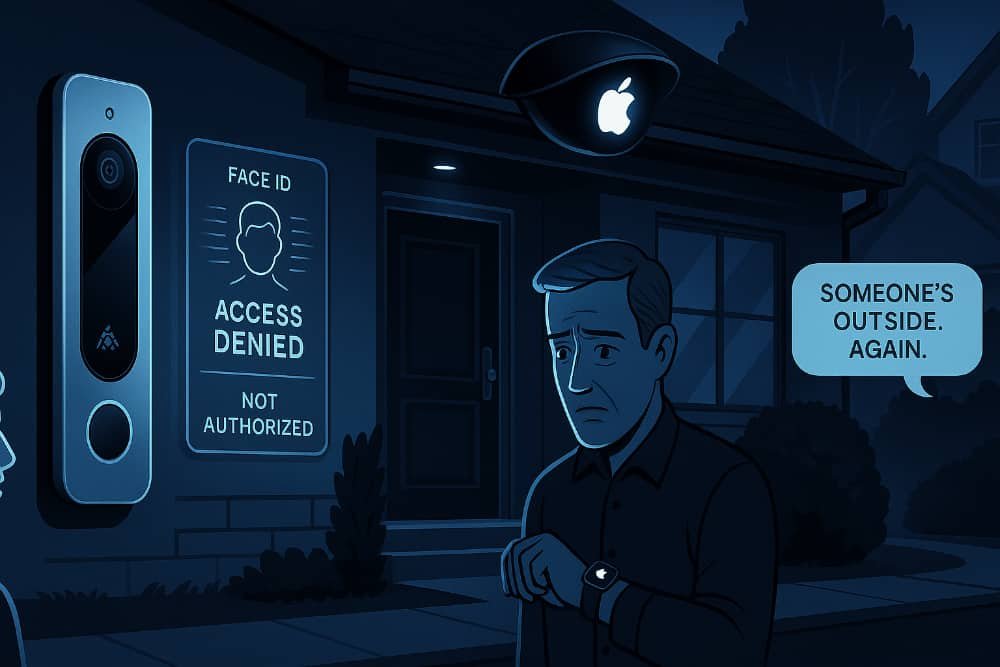 Apple Unveils Smart Doorbell with Face ID: “If We Can Unlock Your Phone, Why Not Your House?”