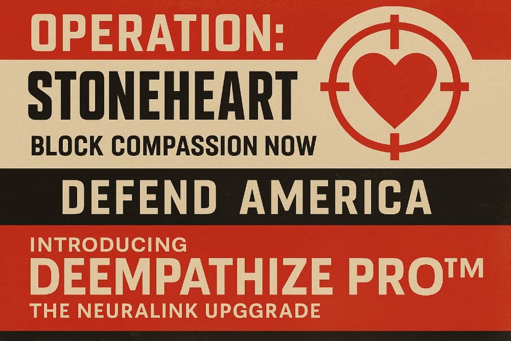 ICE Declares Compassion a Threat, Recommends DeEmpathize Pro™ for Emotional Offenders