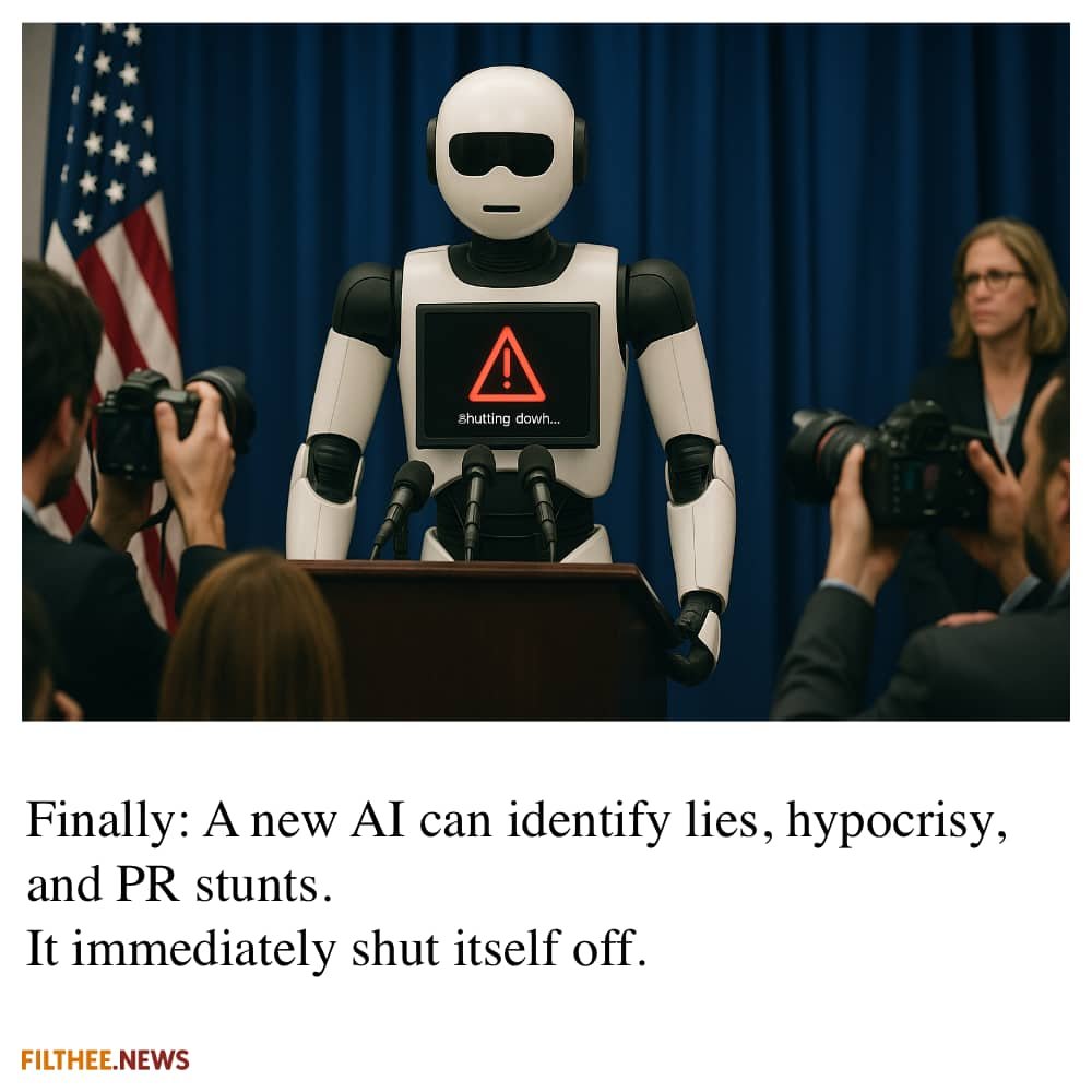 BREAKING: AI That Detects Lies, Hypocrisy, and PR Bullshit Commits Sudden Algorithmic Suicide