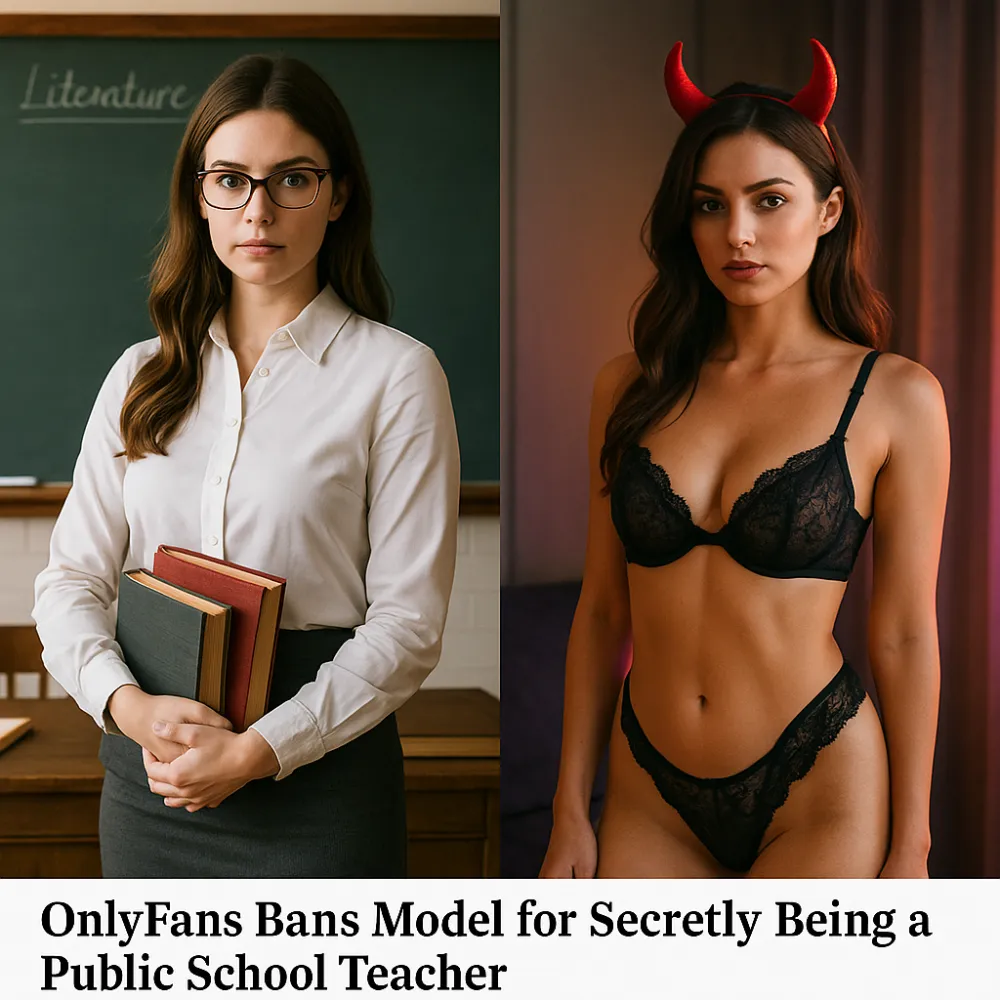 OnlyFans Bans Model for Secretly Being a Public School Teacher
